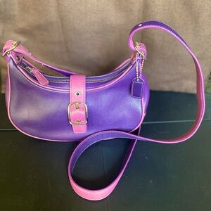 Coach Leather Crossbody Purse